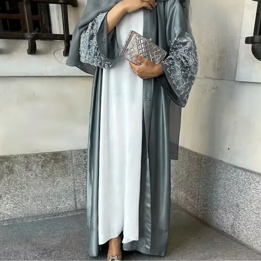 Summer Beaded Dubai Abaya