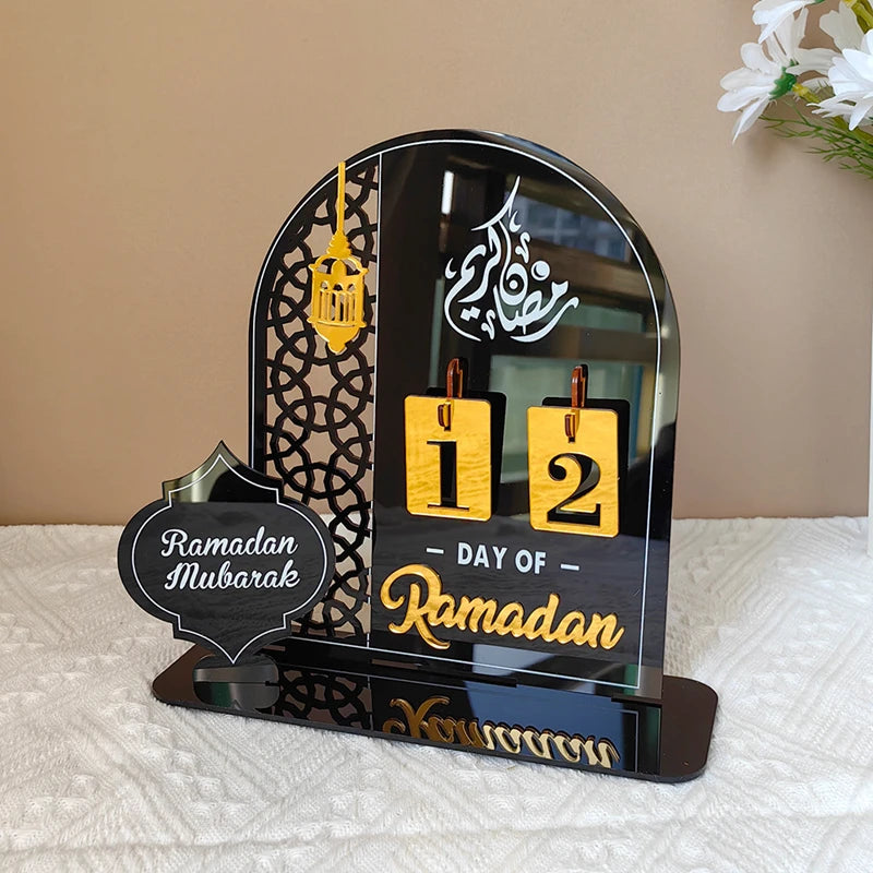 Acrylic Ramadan Countdown Calendar