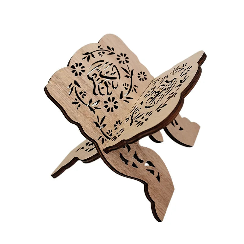 Mini Wooden Quran Book Holder