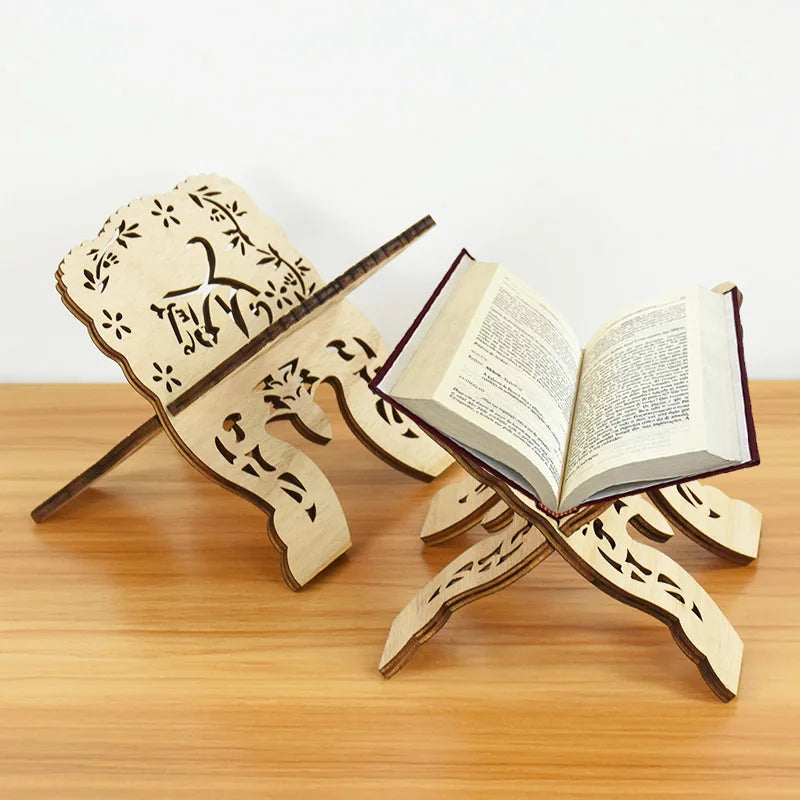 Mini Wooden Quran Book Holder