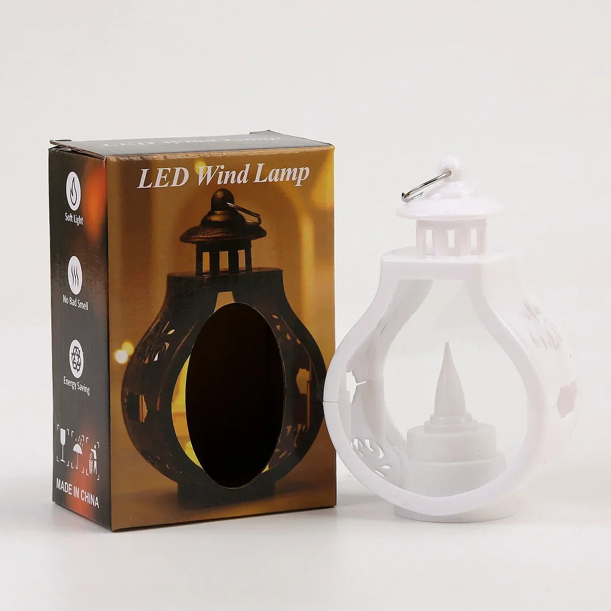 Eid Mubarak LED Wind Lamp