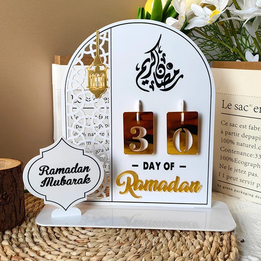 Acrylic Ramadan Countdown Calendar