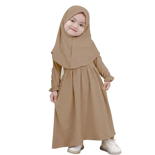 2-Piece Girls' Prayer Burka Set