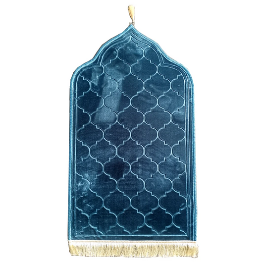 Sharp Shape Embossed Prayer Mat