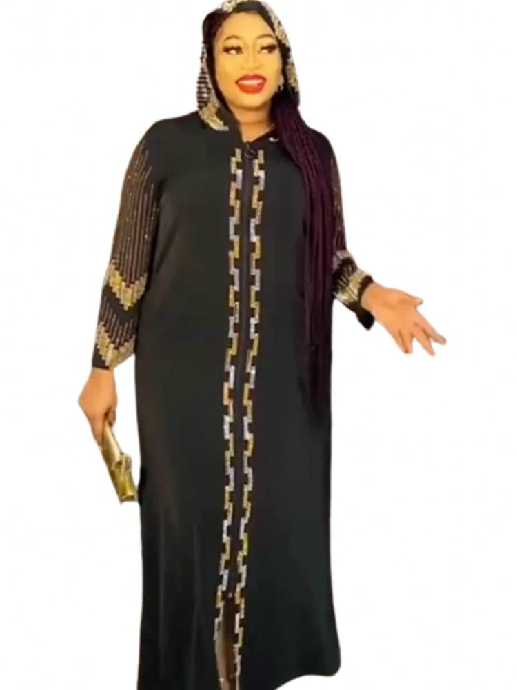 Ramadan Dubai Abaya: Elegant Cardigan for Evening Wear