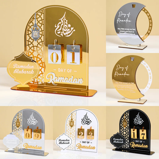 Ramadan Countdown Calendar Acrylic Ornament