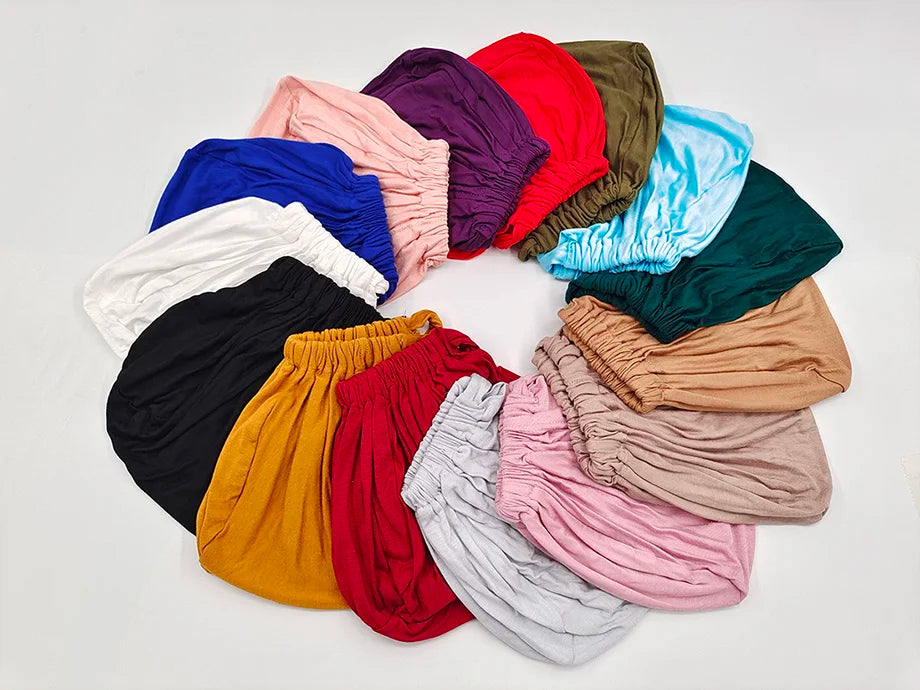 Elegant Modal Turban Underscarf – Soft & Secure Inner Hijab Cap