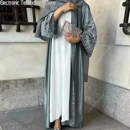 Summer Beaded Dubai Abaya