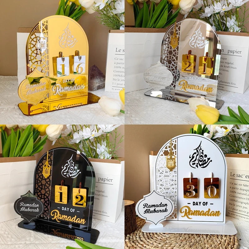 Acrylic Ramadan Countdown Calendar