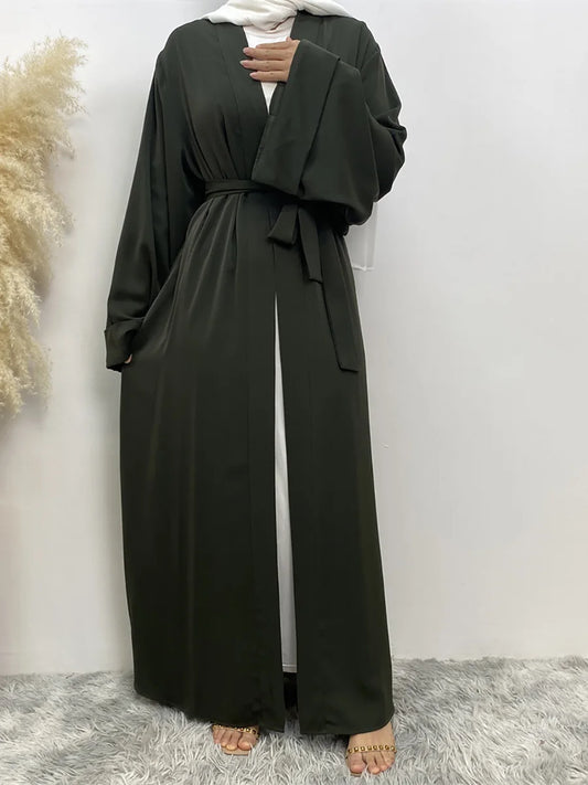 Open Abaya Moroccan Flair