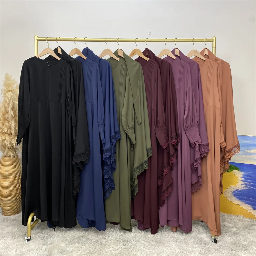 Dubai Abaya & Khimar Set: For Prayer & Modesty