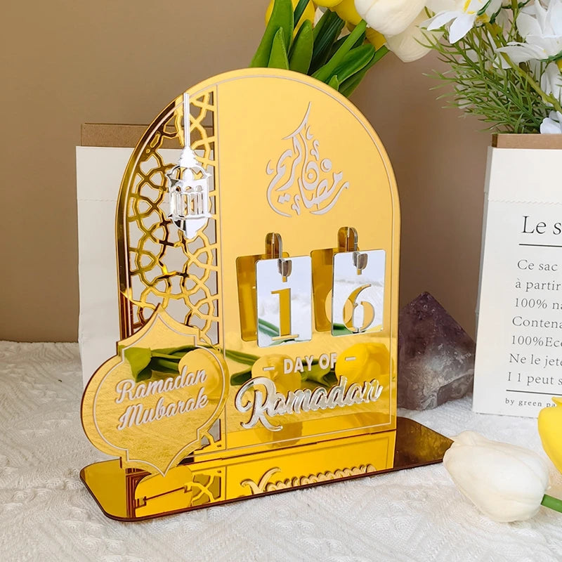 Acrylic Ramadan Countdown Calendar