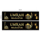 Umrah Mubarak Water Bottle Stickers