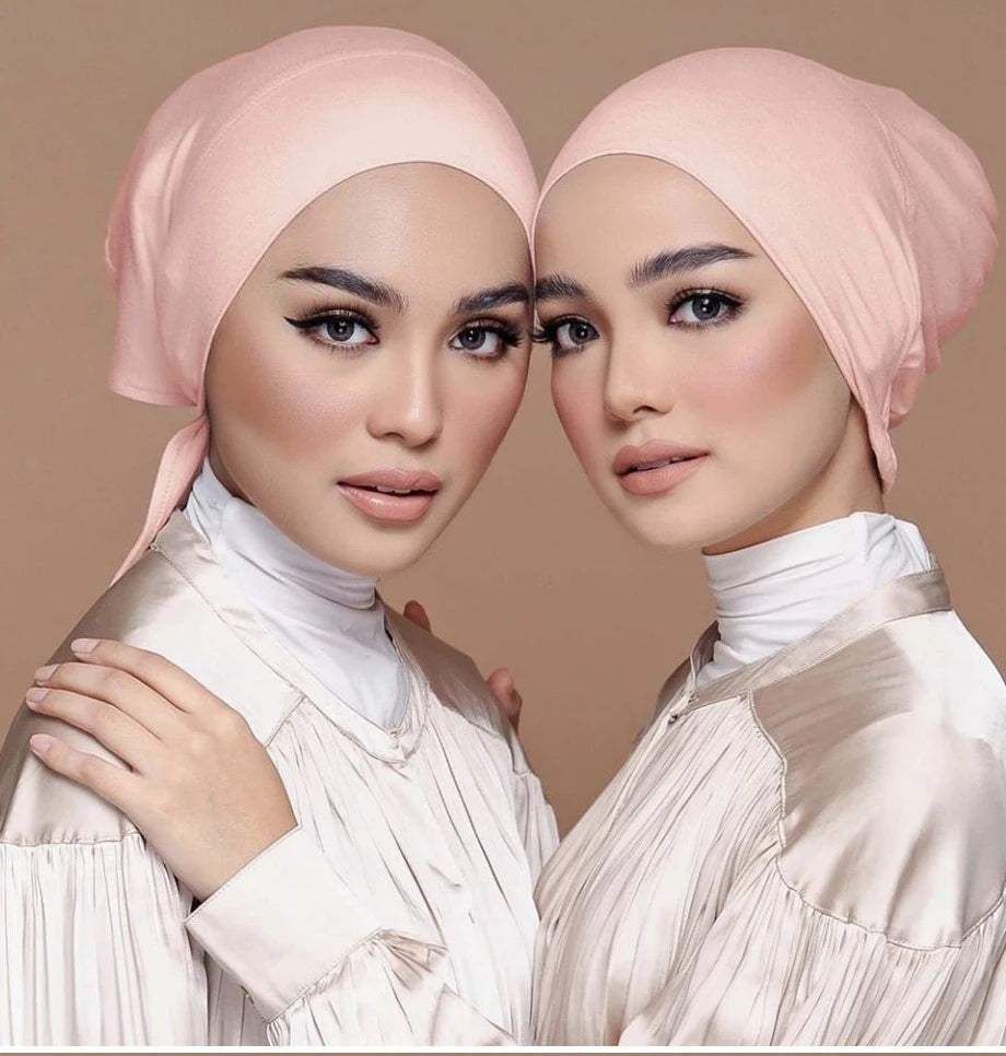 Elegant Modal Turban Underscarf – Soft & Secure Inner Hijab Cap