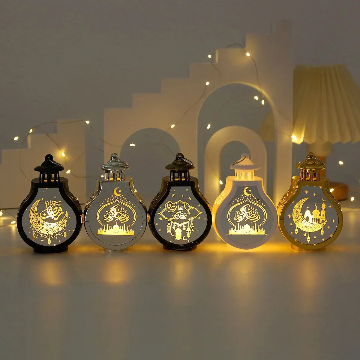 Eid Mubarak LED Wind Lamp