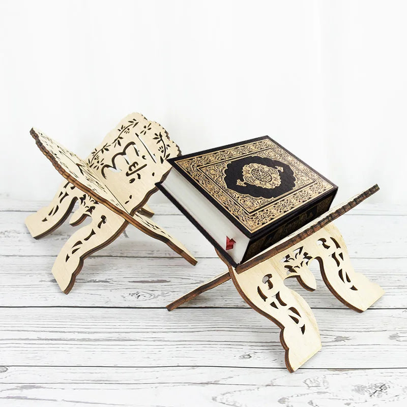 Mini Wooden Quran Book Holder