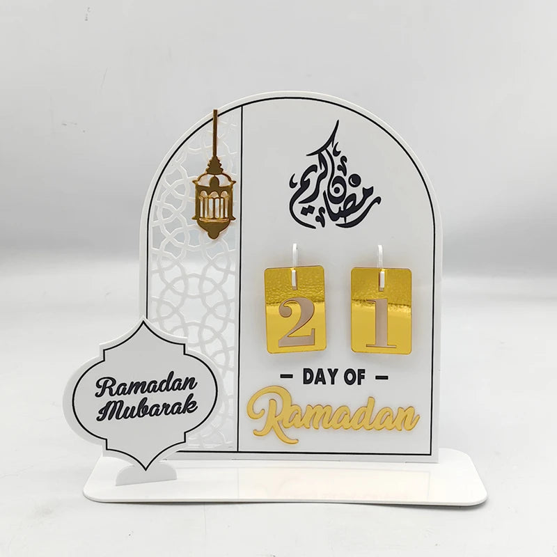 Acrylic Ramadan Countdown Calendar