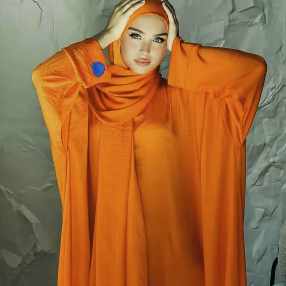 Embroidered Love Style Modest Abaya