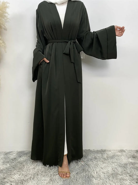 Open Abaya Moroccan Flair