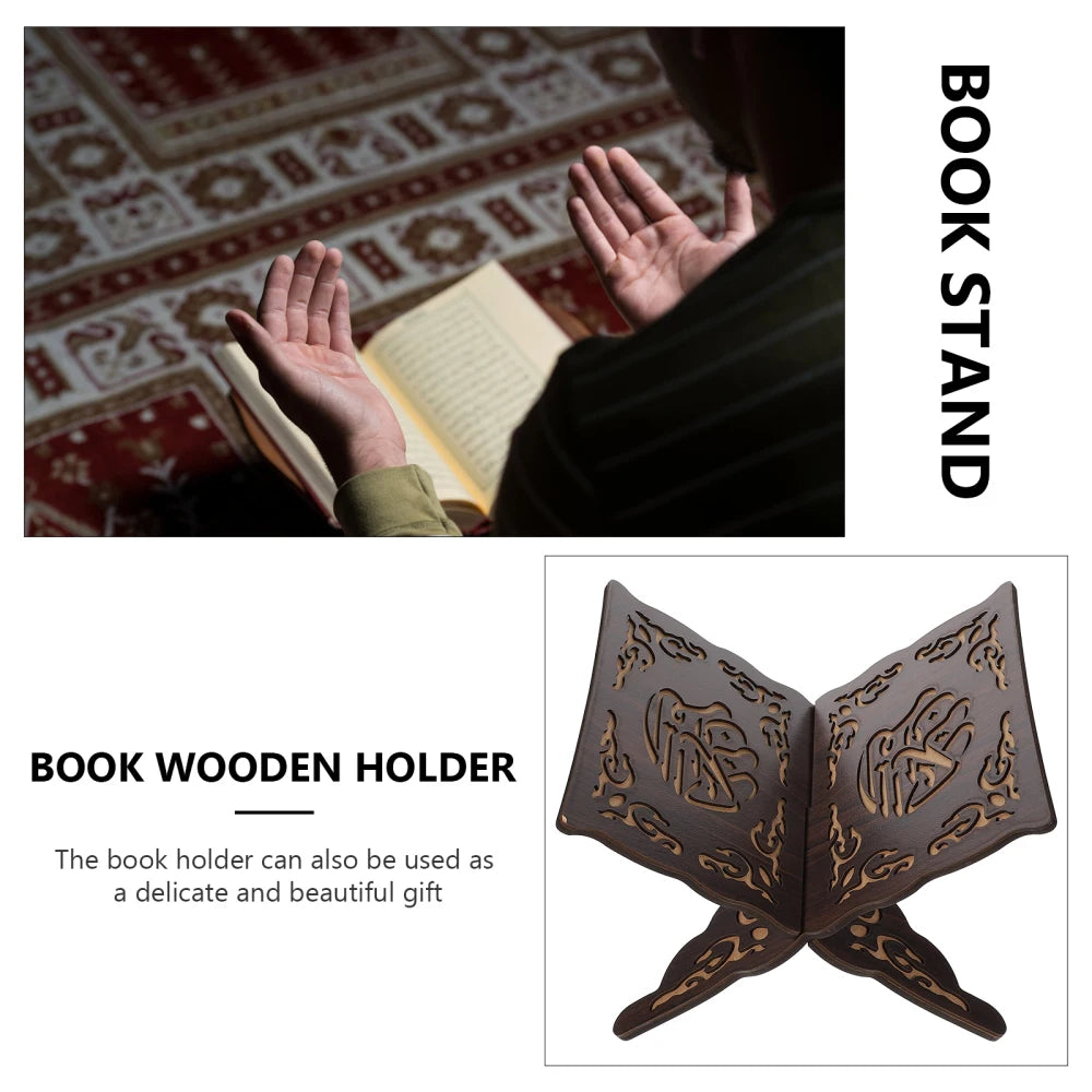 Wooden Quran Folding Stand