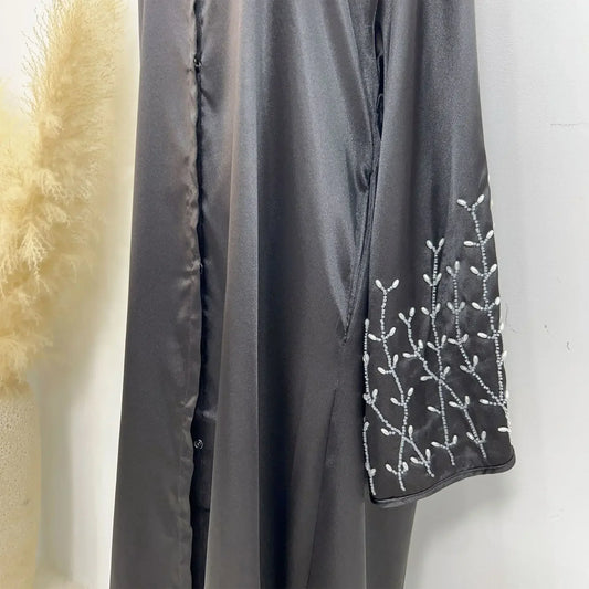 Summer Beaded Dubai Abaya