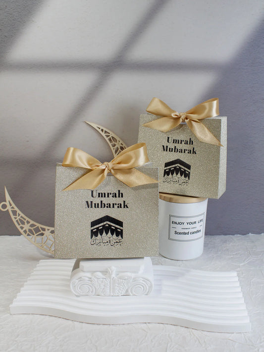 Umrah Mubarak Black Gift Boxes