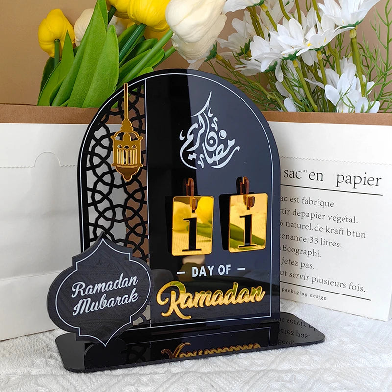 Acrylic Ramadan Countdown Calendar