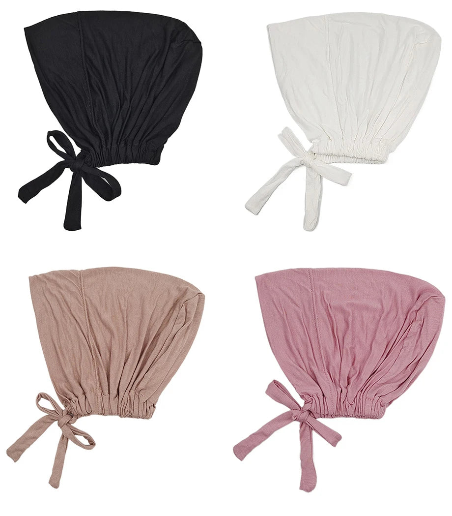 Elegant Modal Turban Underscarf – Soft & Secure Inner Hijab Cap