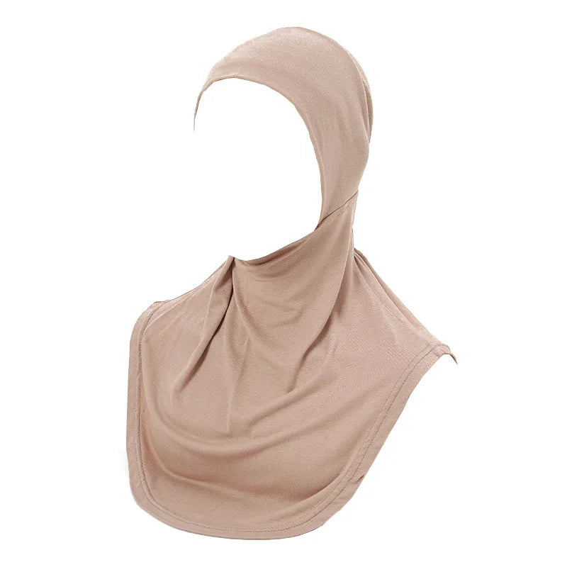 Soft Stretch Hijab for Girls – Ages 2-7