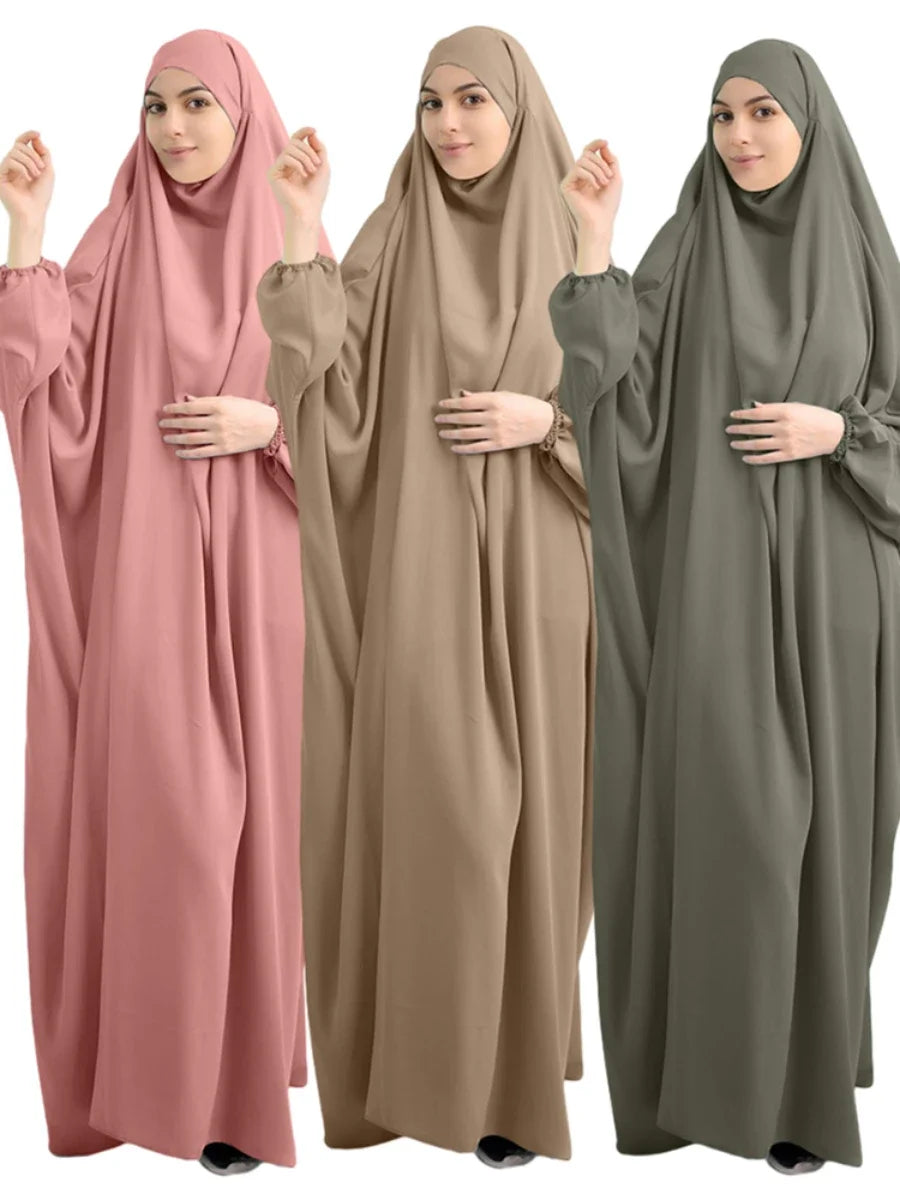 Eid Hooded Jilbab Prayer Garment