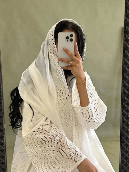 Dubai Eid Abaya with Scarf