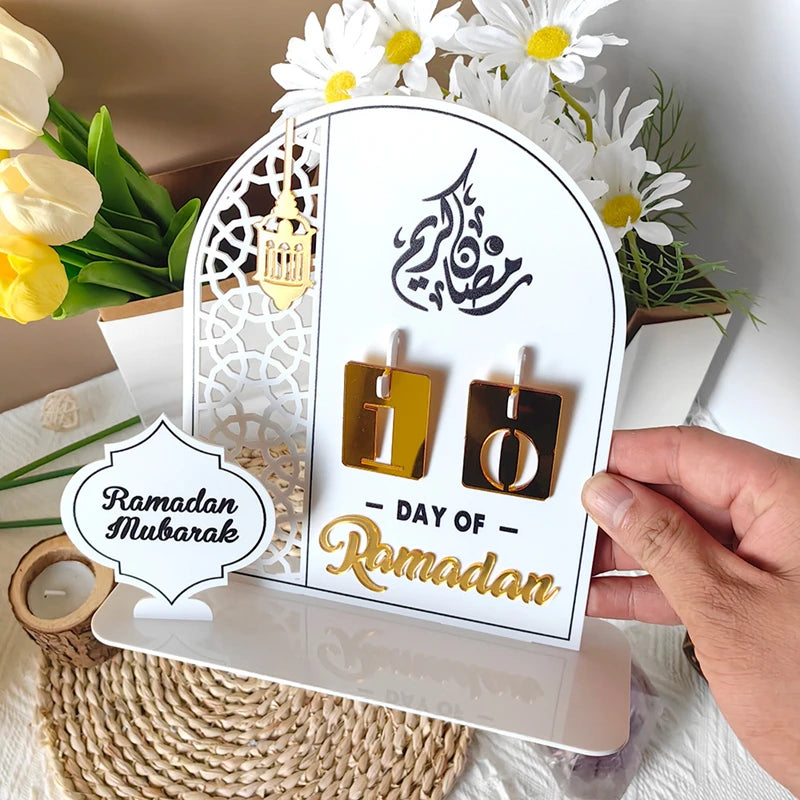 Acrylic Ramadan Countdown Calendar