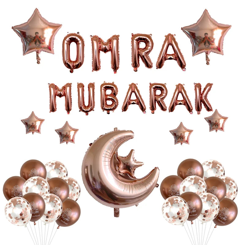 Eid & Umrah Balloon Set – Celebration Decor