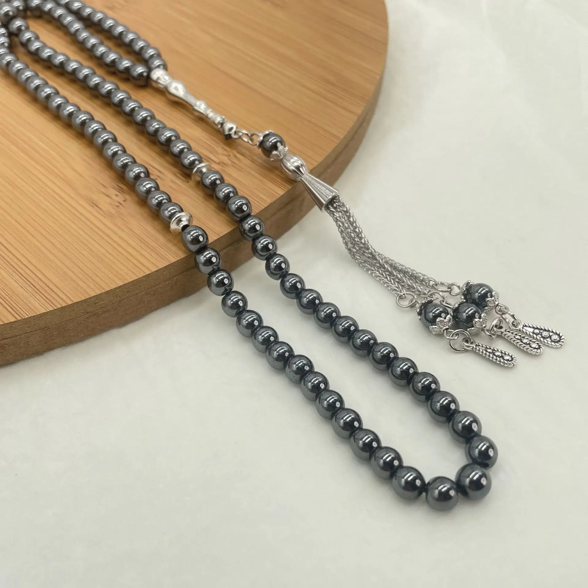 Black Stone Prayer Tasbih