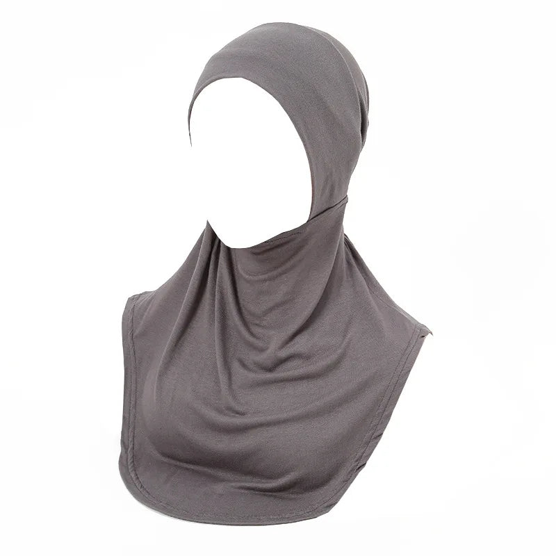 Soft Stretch Hijab for Girls – Ages 2-7