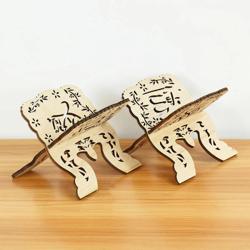 Mini Wooden Quran Book Holder