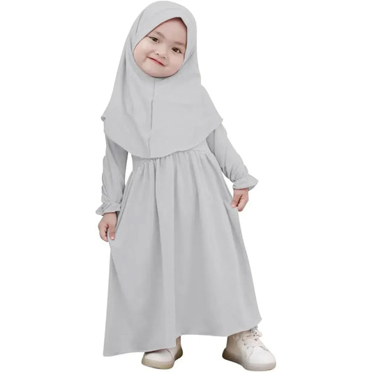 2-Piece Girls' Prayer Burka Set