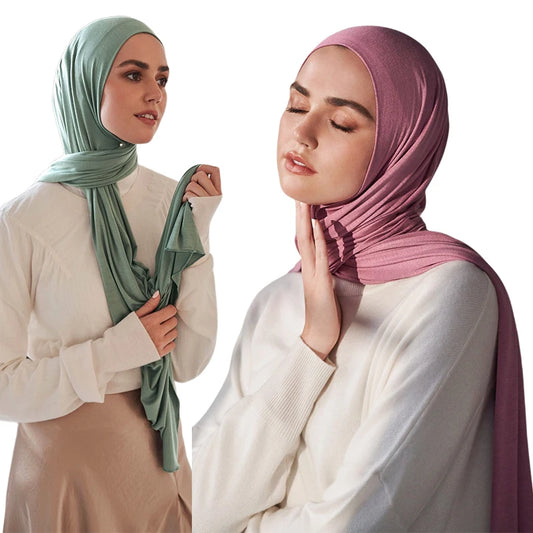 Soft Modal Cotton Jersey Hijab